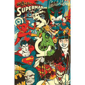 DC Comics Throwback Domestic Poster
