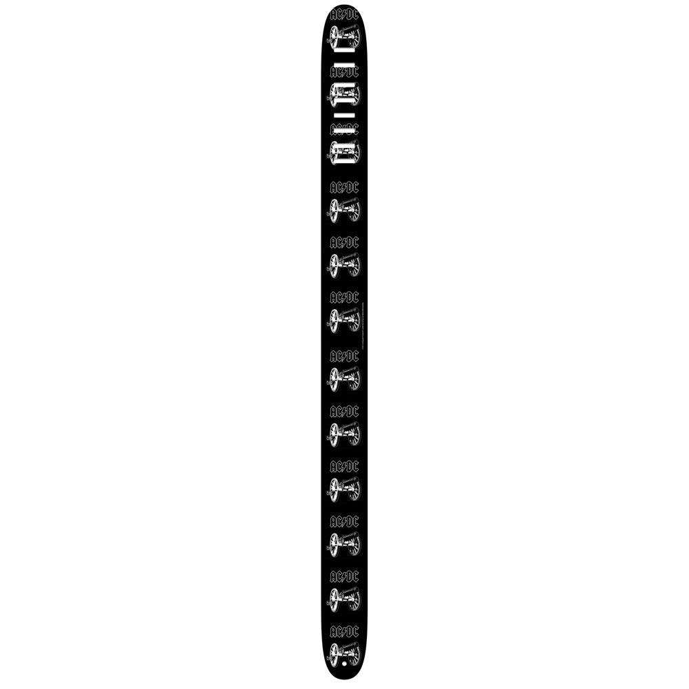 AC/DC Guitar Strap Front