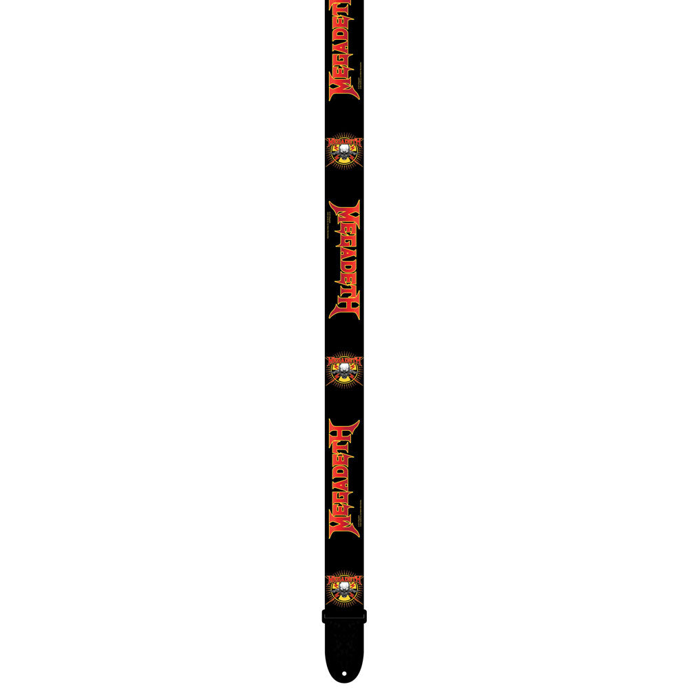 Megadeth Guitar Strap Front