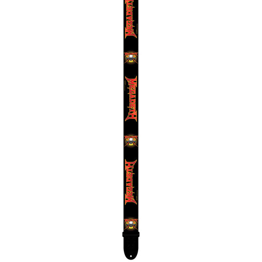 Megadeth Guitar Strap Front