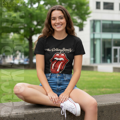 Plastered Tongue Junior Top