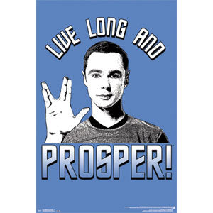 Big Bang Theory Live Long Domestic Poster
