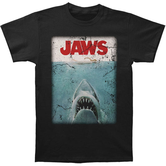Jaws Poster by Rock Rebel T-shirt Front