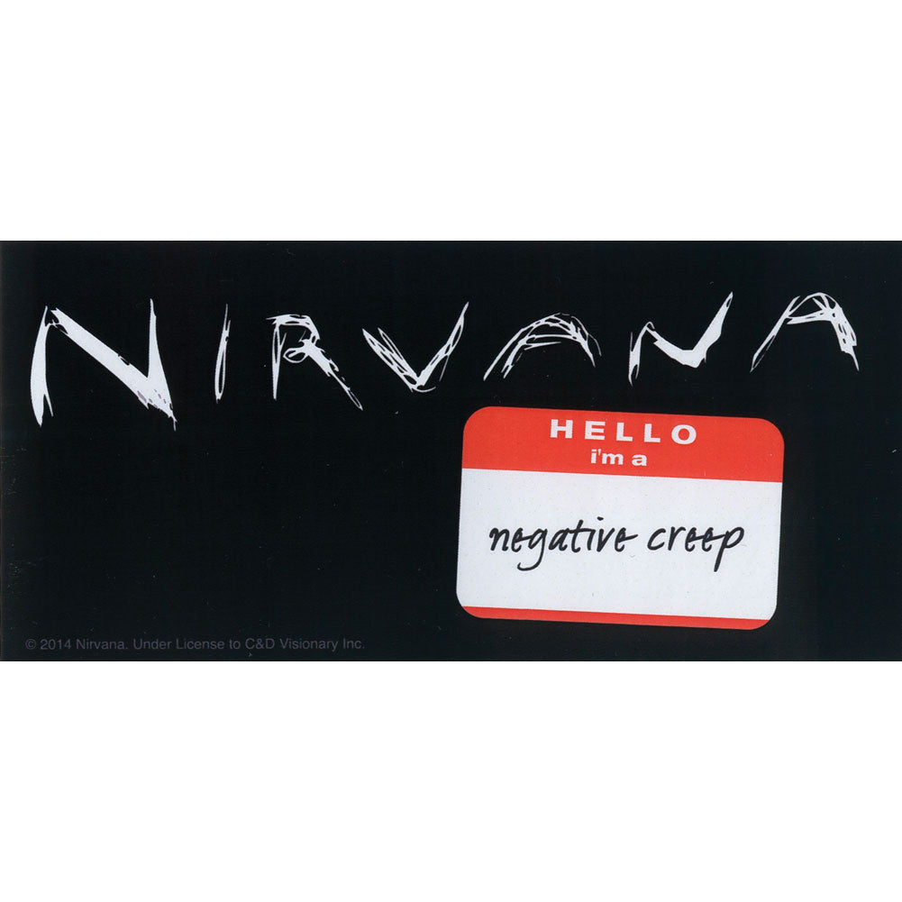 Negative Creep Sticker