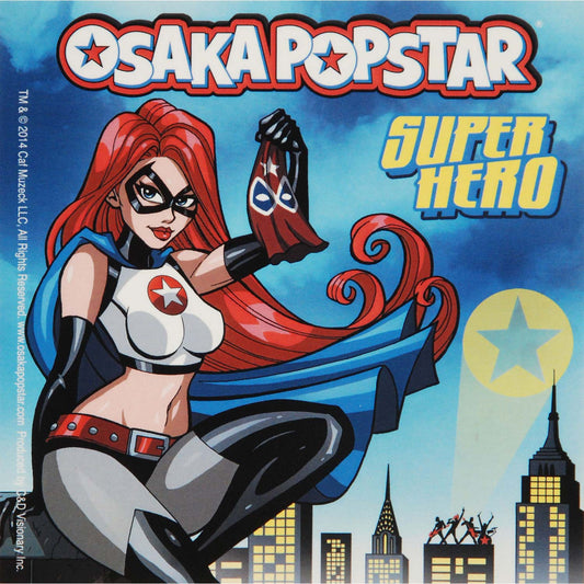 Osaka Popstar Super Hero Sticker