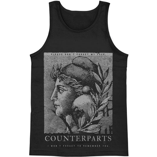 Counterparts Forget Mens Tank Front