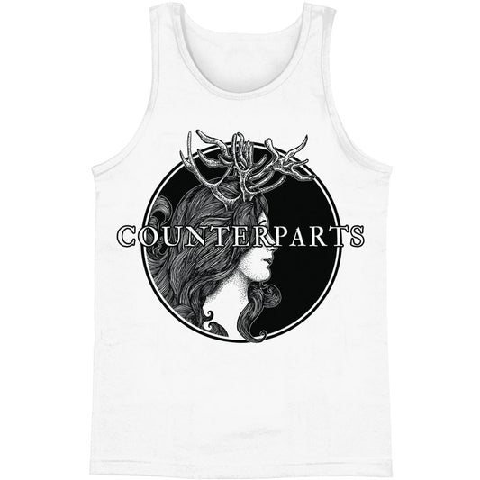 Counterparts Antlers Mens Tank Front