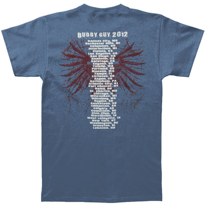 Buddy Guy Gothic Guitar 2012 Tour Slim Fit T-shirt