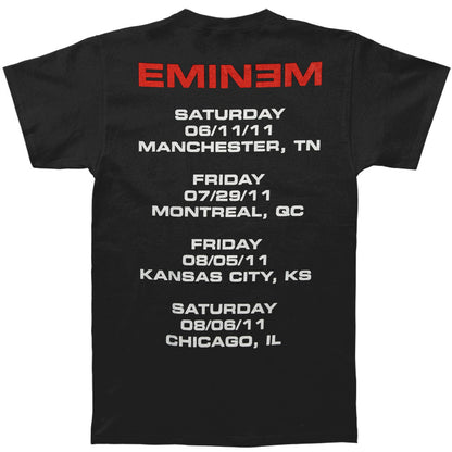 Eminem Shattered 2011 Tour T-shirt