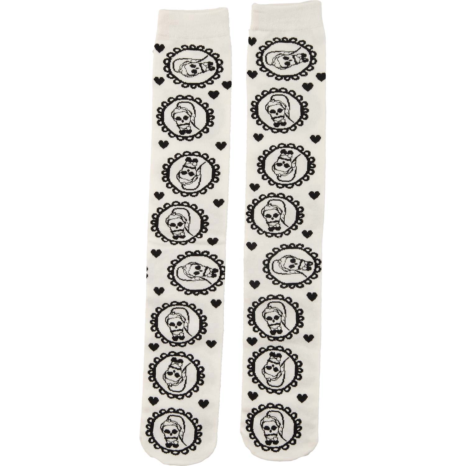 Lady Gaga Skeleton Socks Front