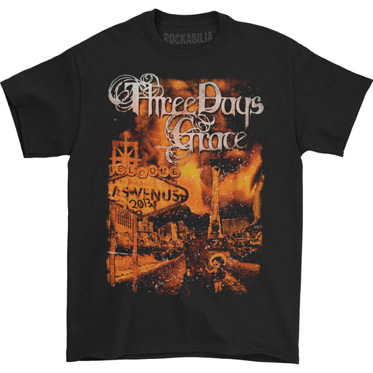 Three Days Grace Transit Of Venus 2013 (Moline, IL - Cadott, WI) T-shirt