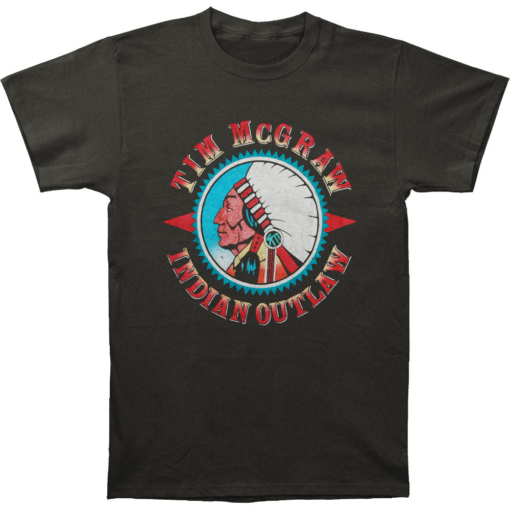 Tim Mcgraw Indian Outlaw Slim Fit T-shirt