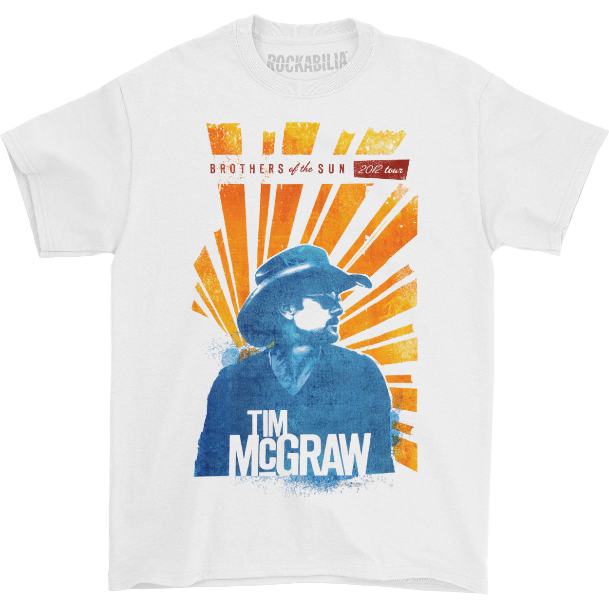 Tim Mcgraw Sun Rays 2012 Tour T-shirt