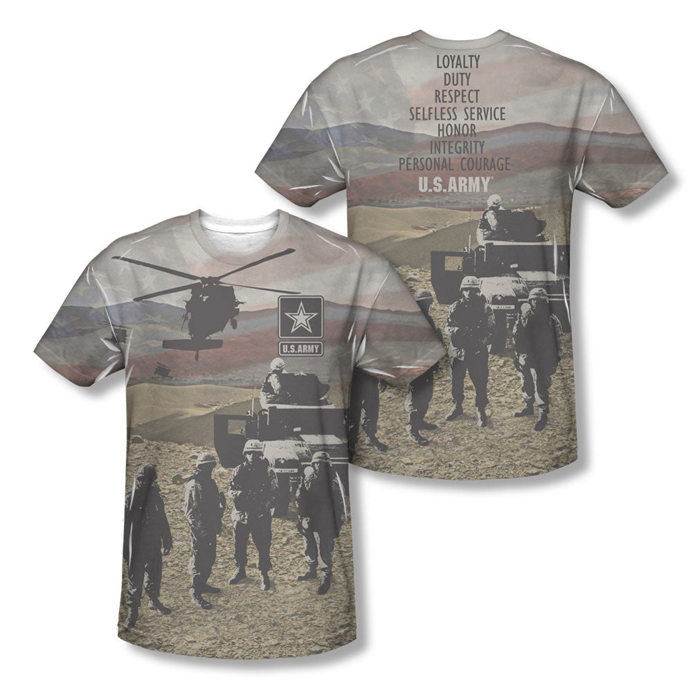 U.S. Army Values Sublimation T-shirt
