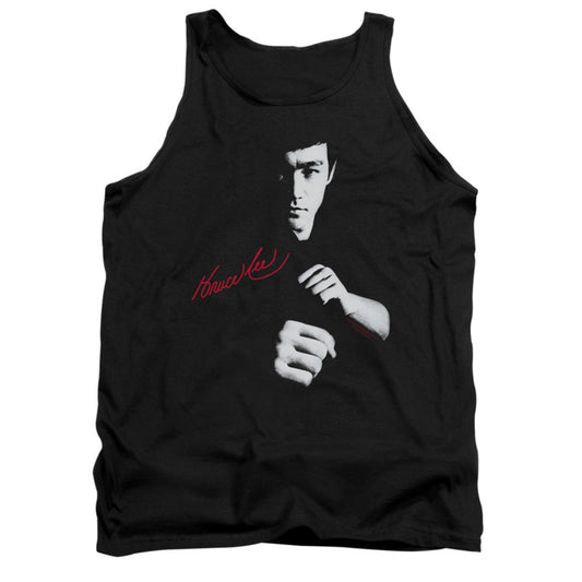 Bruce Lee The Dragon Awaits Mens Tank