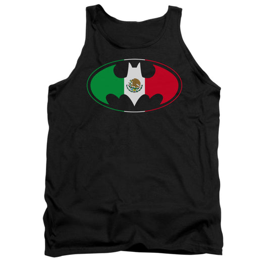 Batman Mexican Flag Shield Mens Tank