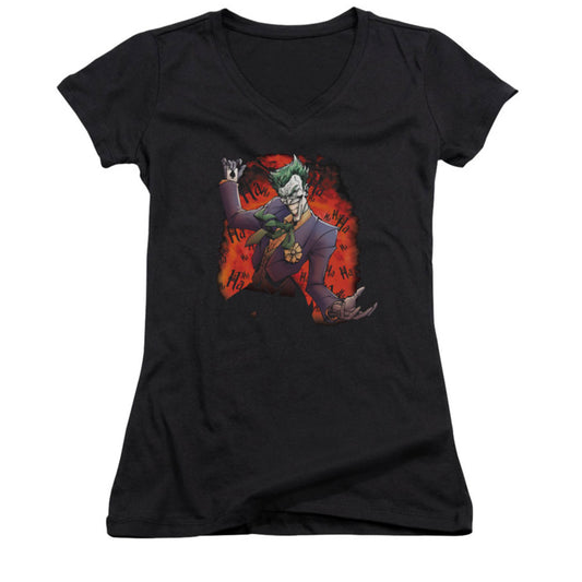 Batman Joker's Ave Cap Sleeve Junior Top