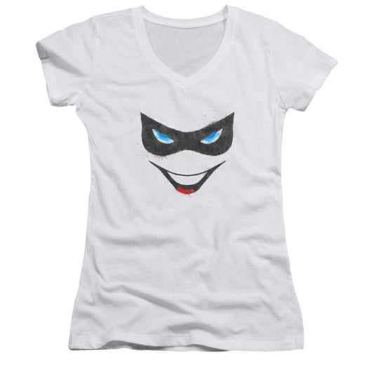 Batman Harley Face Cap Sleeve Junior Top