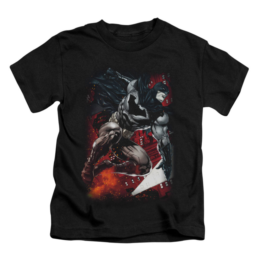 Batman Sparks Leap Childrens T-shirt
