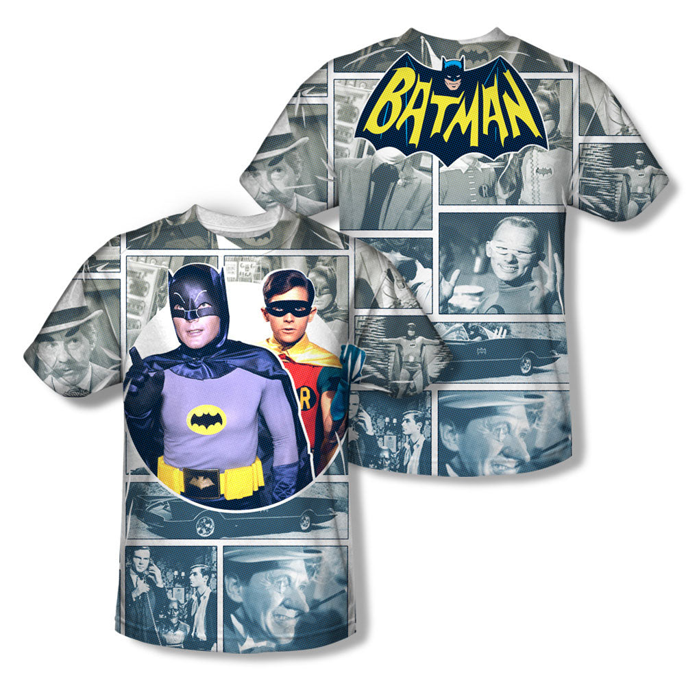 Batman 60s Panels Sublimation T-shirt