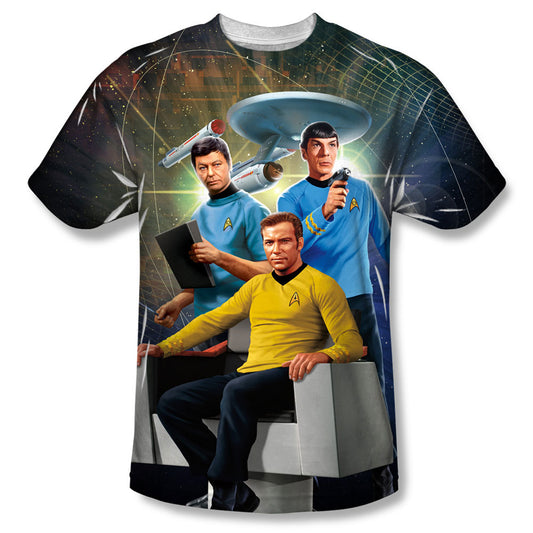 Star Trek Kirk Spock Mccoy Sublimation T-shirt