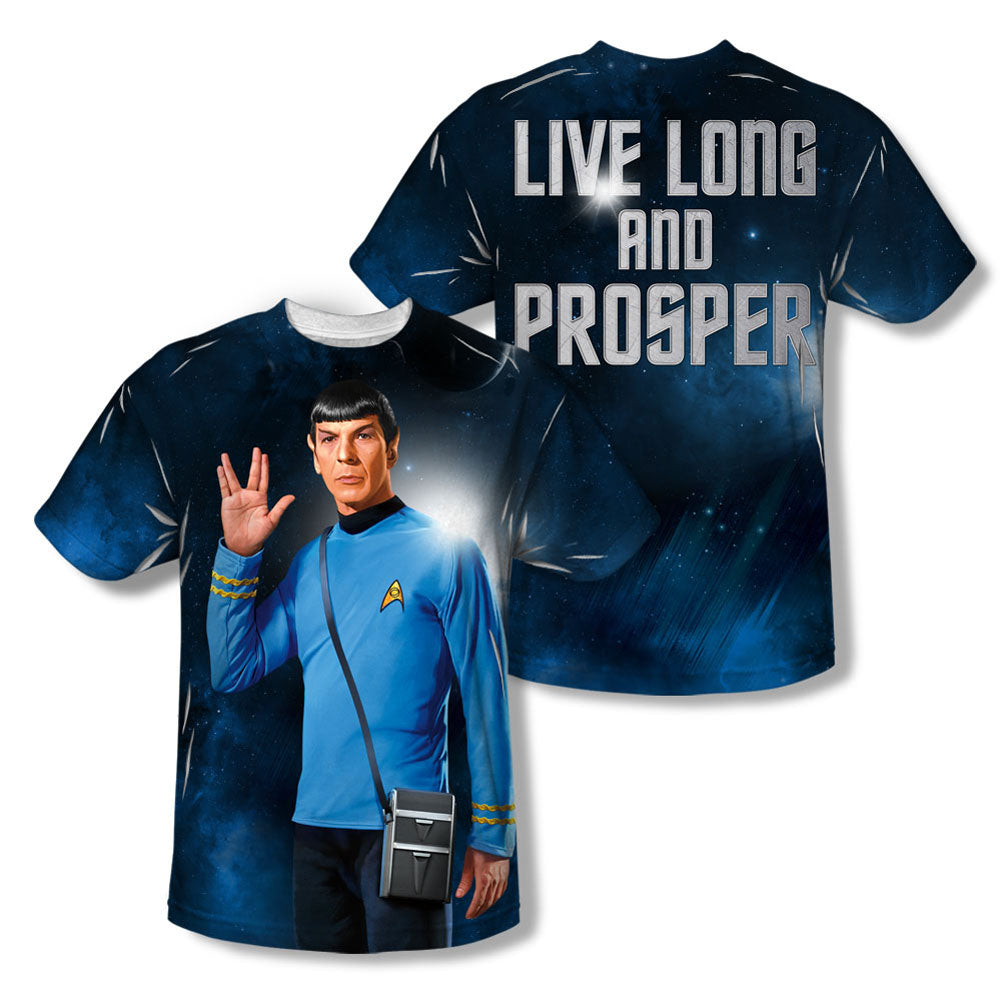 Star Trek Live Long Sublimation T-shirt