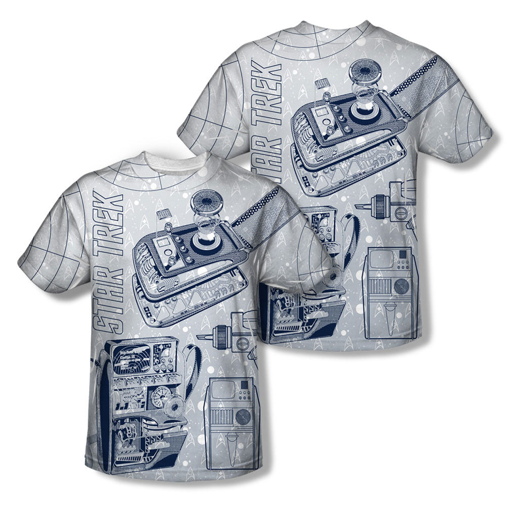 Star Trek Gadgets Sublimation T-shirt