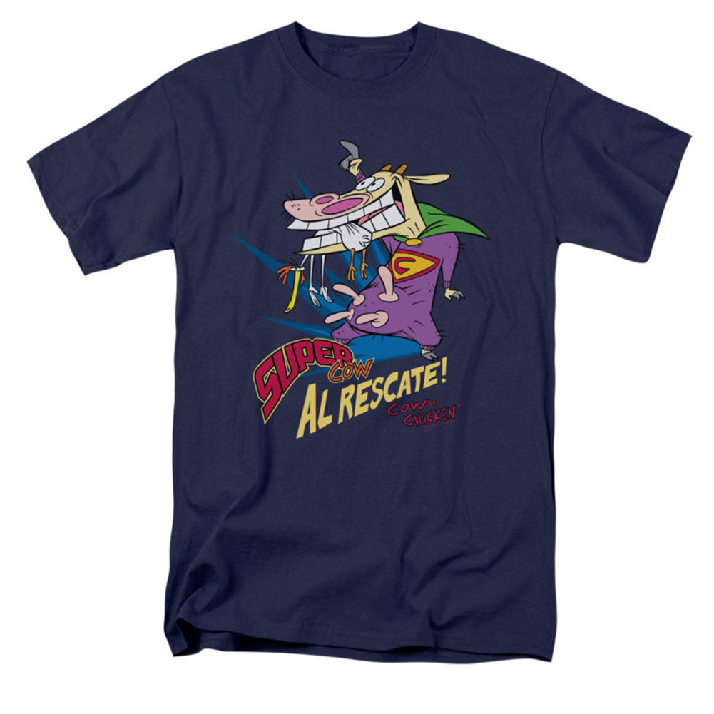 Cow And Chicken Super Cow T-shirt