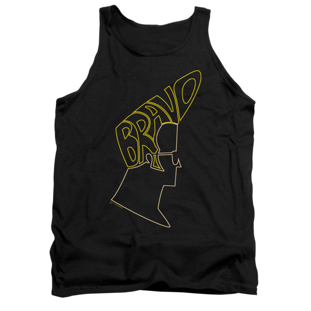Johnny Bravo Bravo Hair Mens Tank