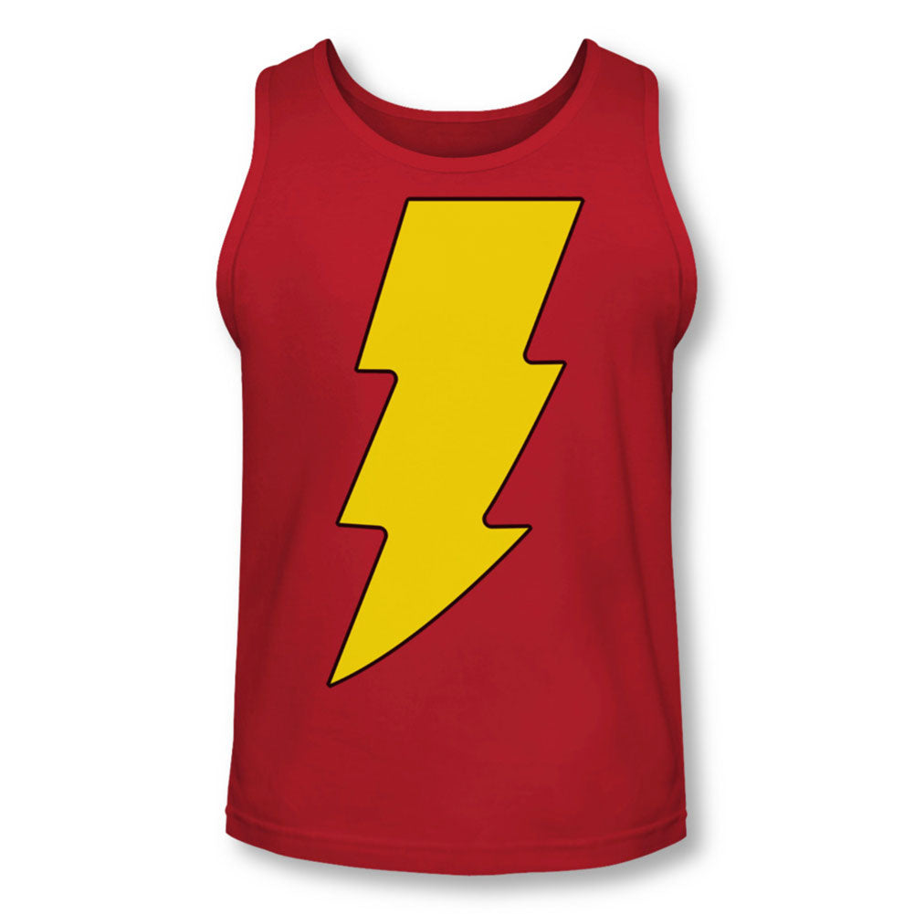 DC Comics Shazam Logo Mens Tank