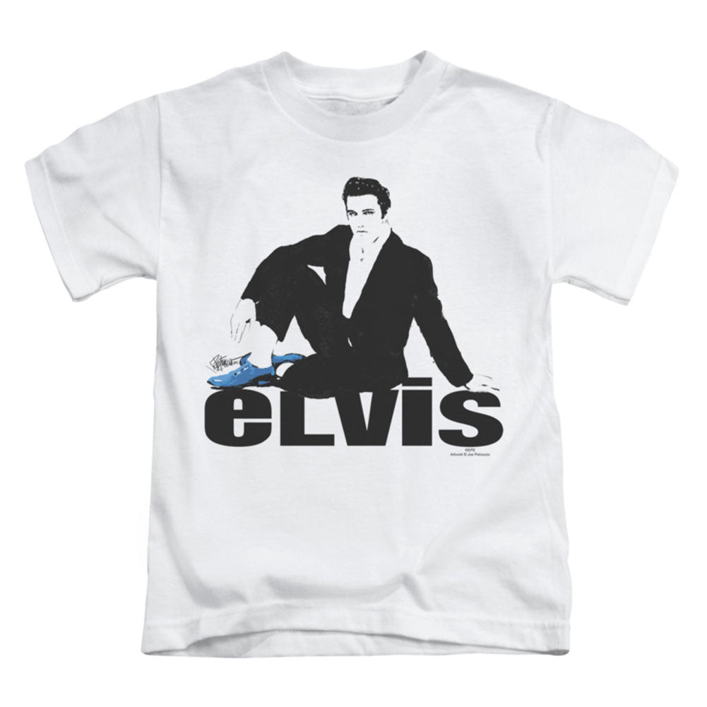 Elvis Presley Blue Suede Childrens T-shirt