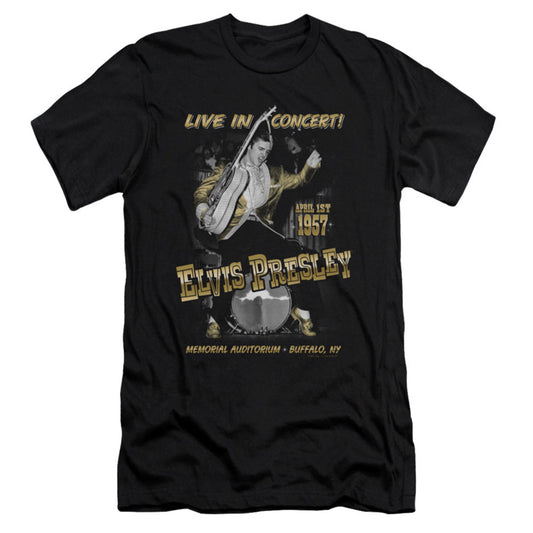 Elvis Presley Live In Buffalo Slim Fit T-shirt