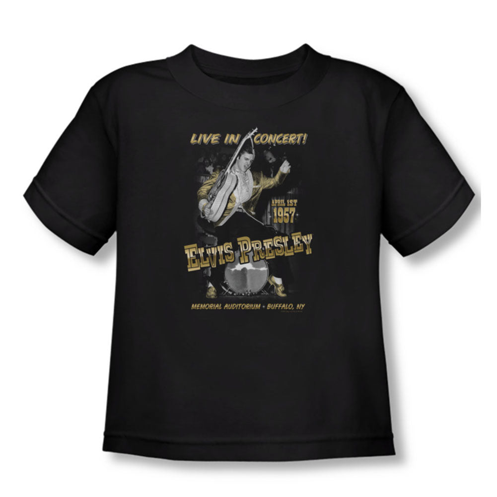 Elvis Presley Live In Buffalo Childrens T-shirt