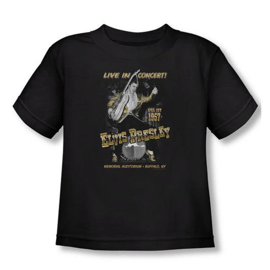Elvis Presley Live In Buffalo Childrens T-shirt