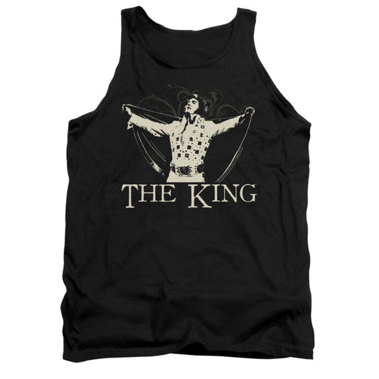 Elvis Presley Ornate King Mens Tank