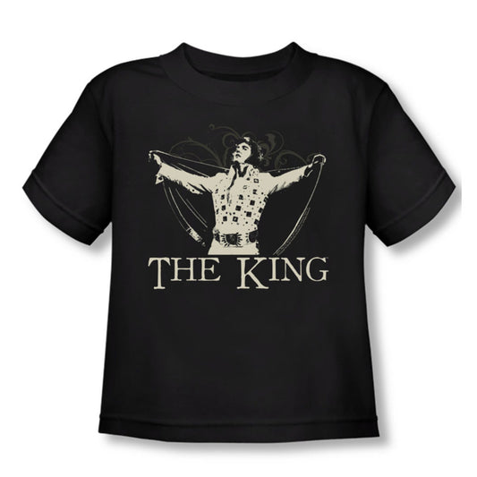 Elvis Presley Ornate King Childrens T-shirt