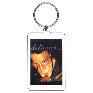 Deftones Plastic Key Chain Front
