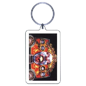KISS Plastic Key Chain Front