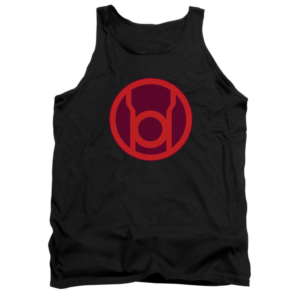 Green Lantern Red Symbol Mens Tank