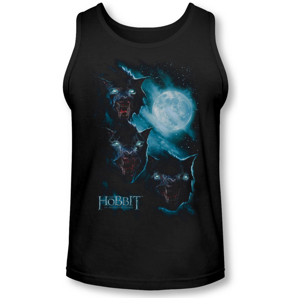 The Hobbit Three Warg Moon Mens Tank