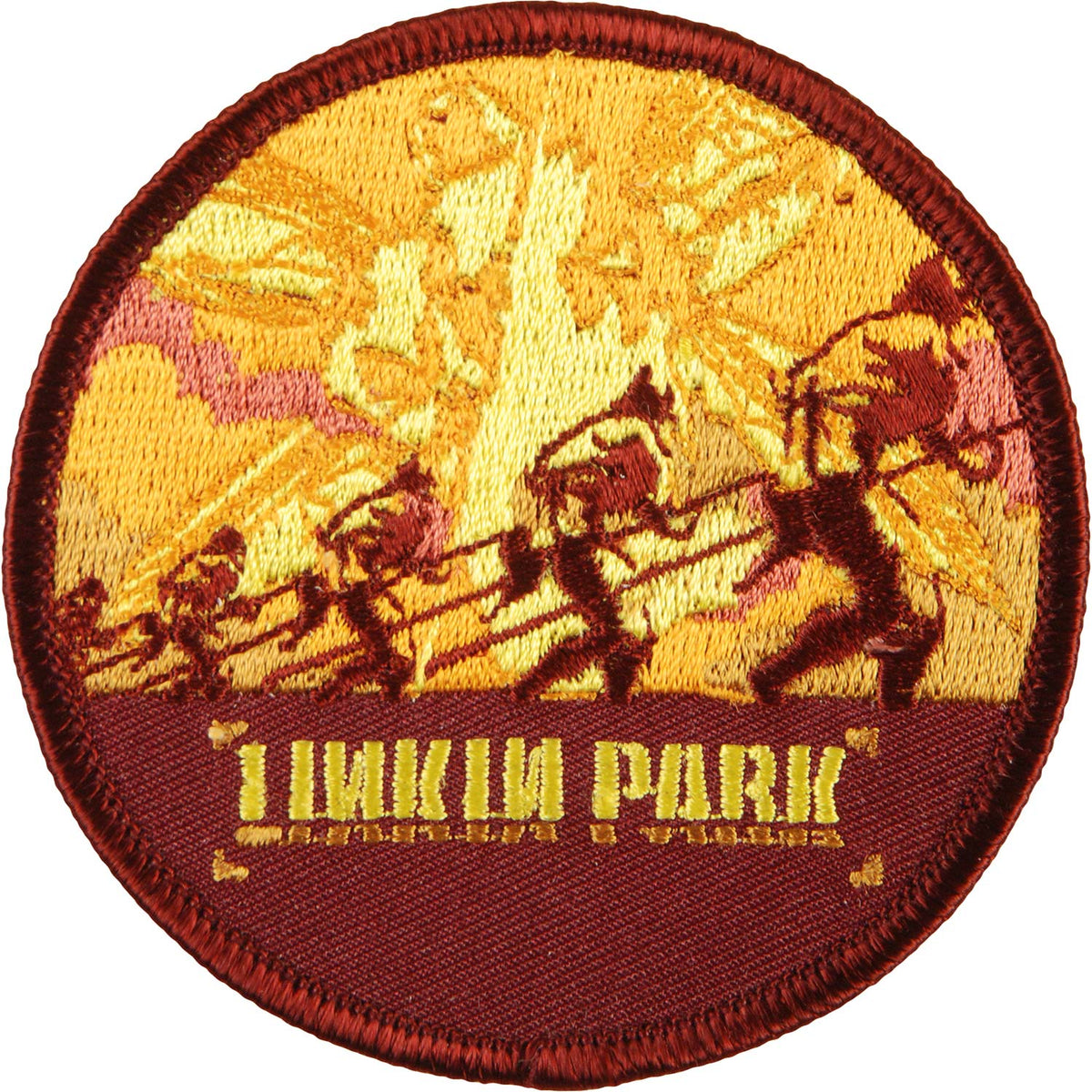 Linkin Park Embroidered Patch Front