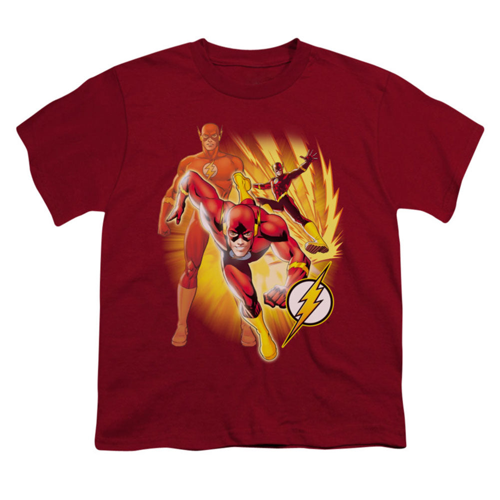 Justice League Of America Flash Collage T-shirt
