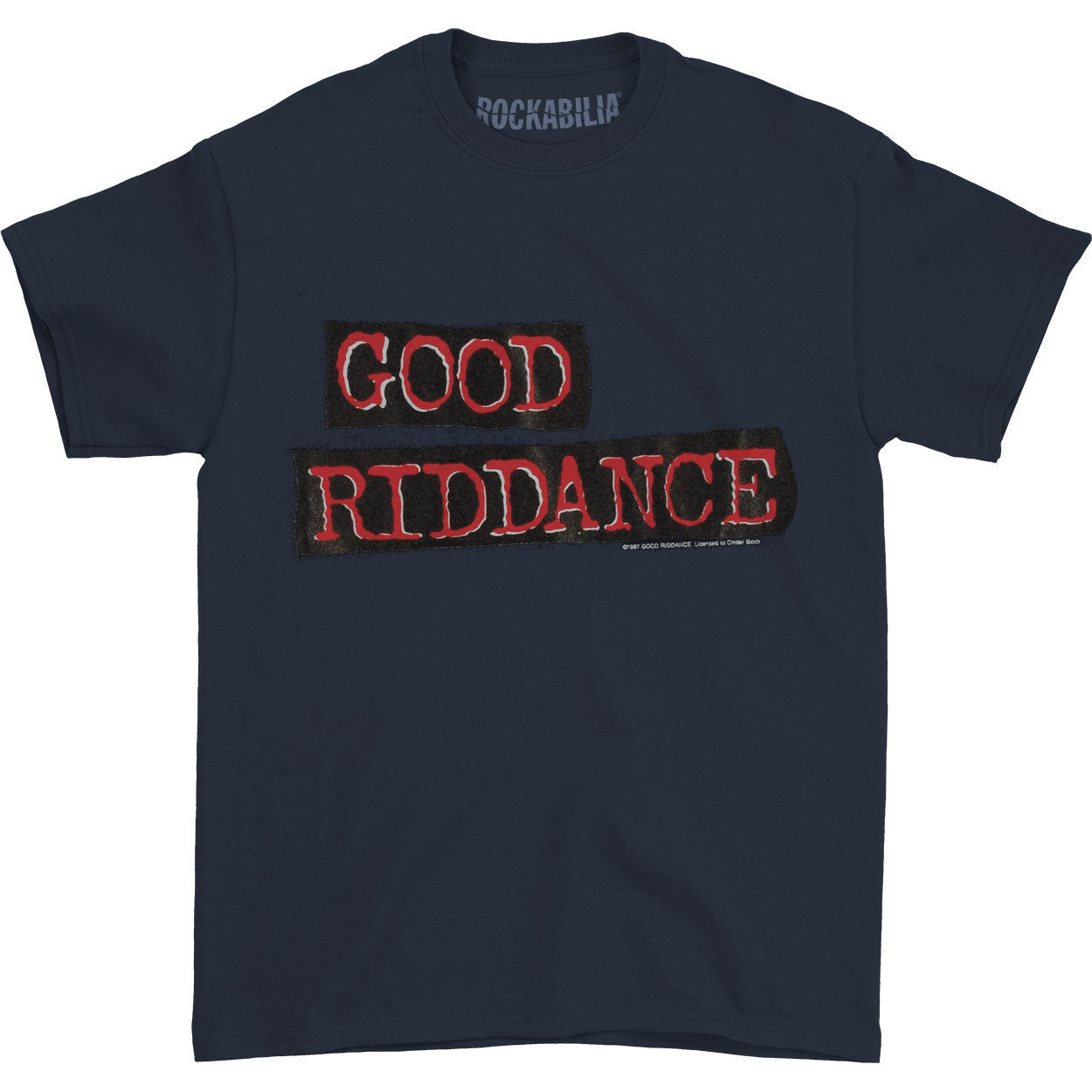 Good Riddance Man Flag T-shirt