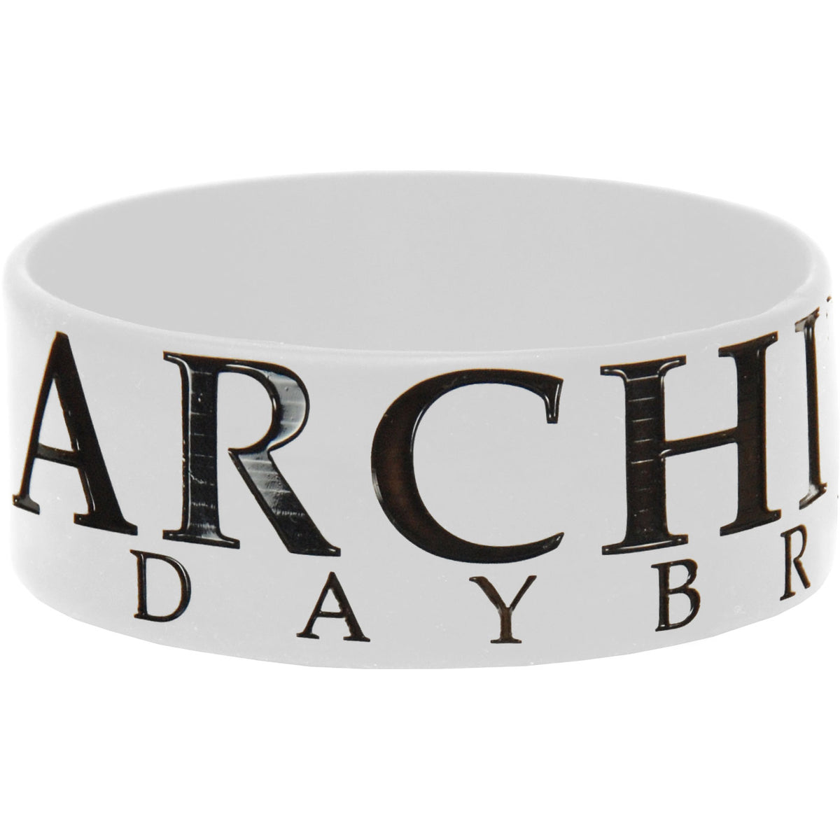 Architects Daybreaker Rubber Bracelet Front