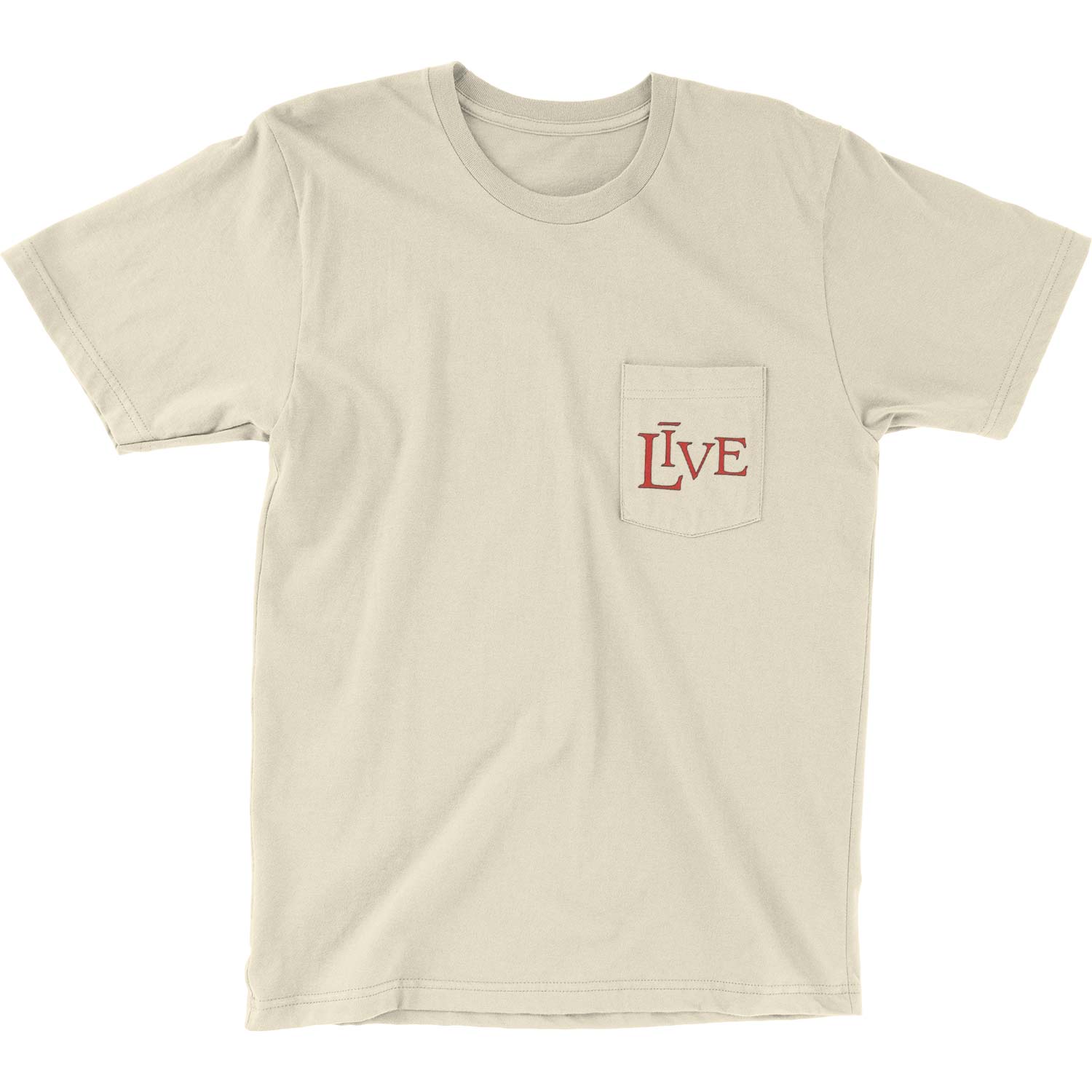 Live Logo On Pocket T-shirt