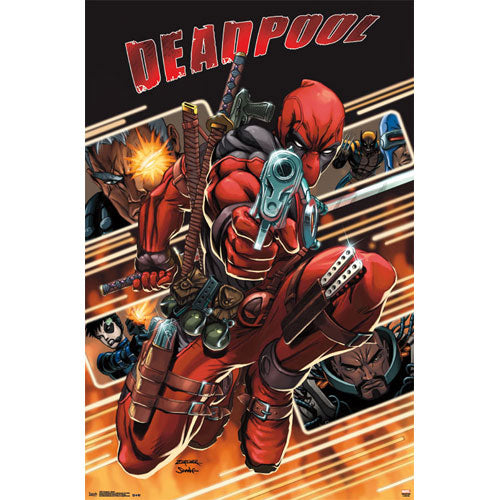 Deadpool Attack Domestic Poster