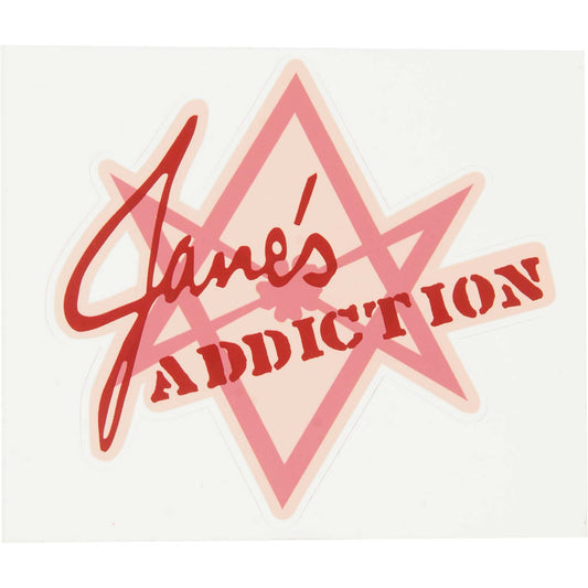 Janes Addiction Logo Sticker Front