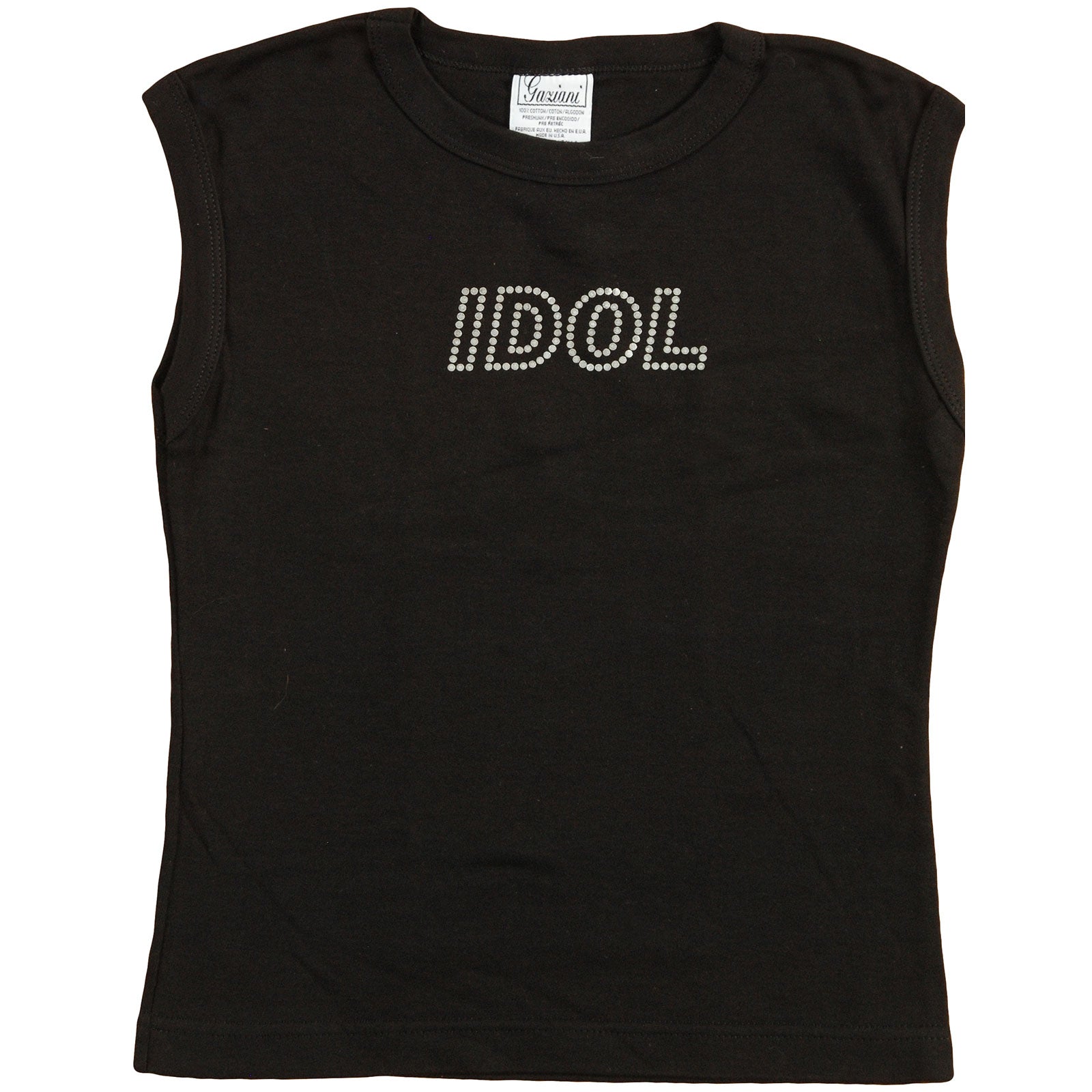 Billy Idol Nail Head Sleeveless Junior Top Front
