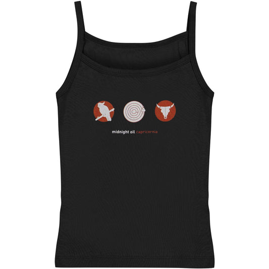 Midnight Oil 3 Symbols Babydoll Front