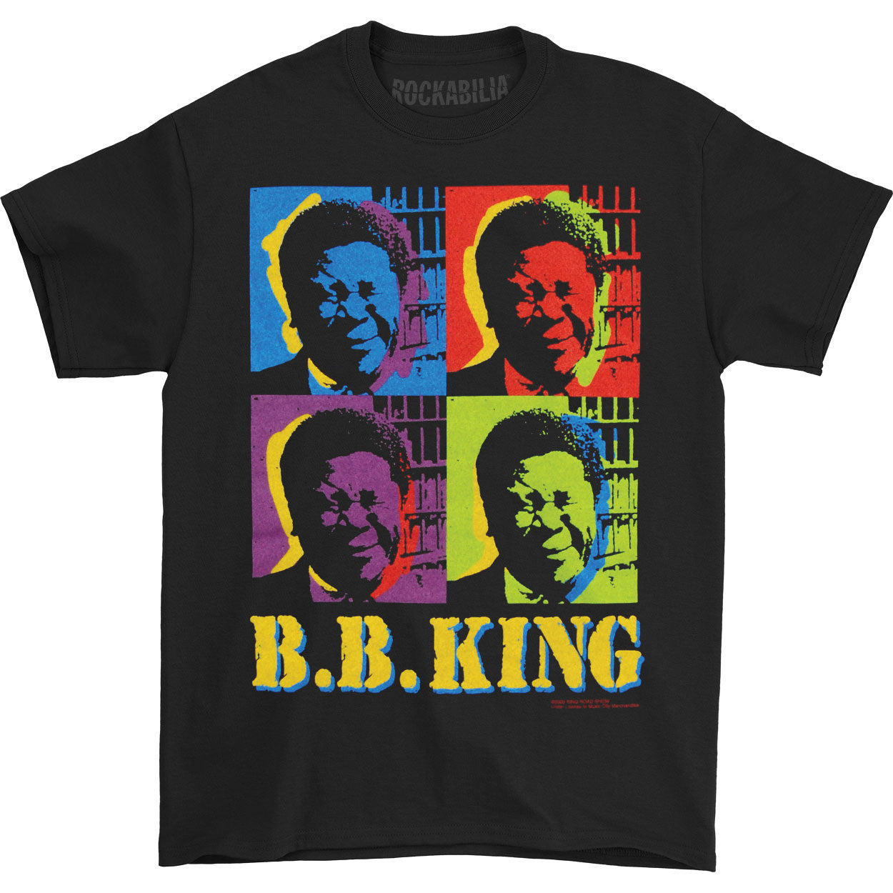 B.B. King Warhol Four Faces T-shirt